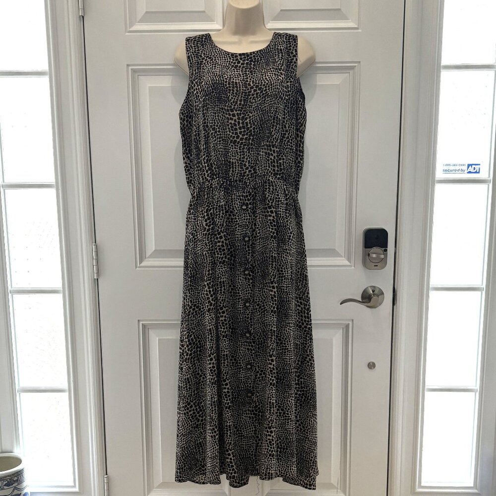 Long Leopard Print Dress by SGS Studio